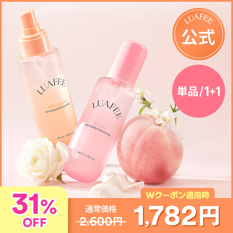 [Qoo10 メガポ] ヘア＆ボディパフュームミスト(ホワイトアプリコット/100ml)